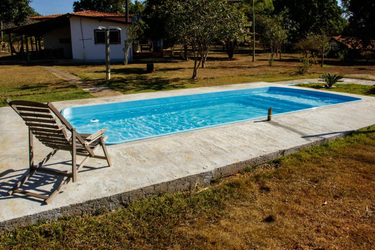 Fazenda Com Piscina E Churrasqueira Br-135 Proximo Curvelo Corinto E Morro Da Garca Bagian luar foto